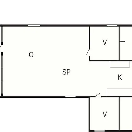 Dom wakacyjny 6 Person In *