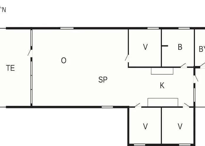 Holiday home 6 Person In *